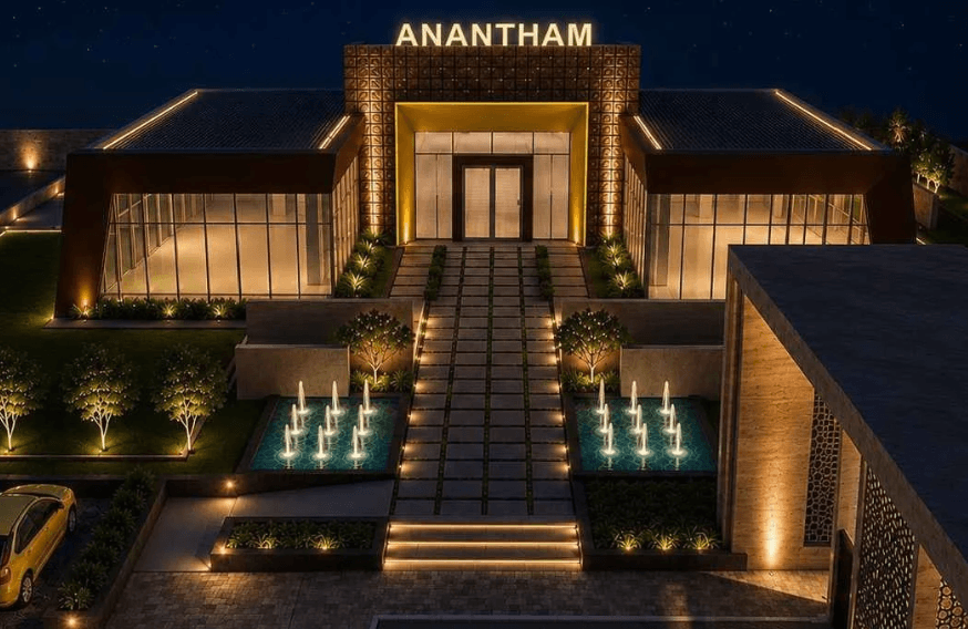Anantham Estate Clubhouse & Architectural Grandeur